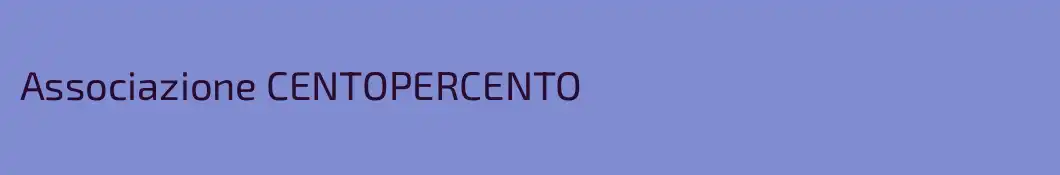 Associazione CENTOPERCENTO